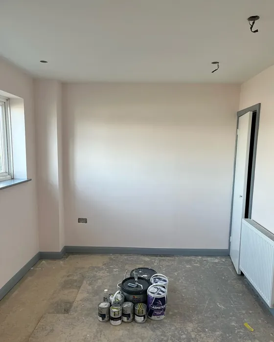 Dulux Jasmine Shimmer wall paint makeover