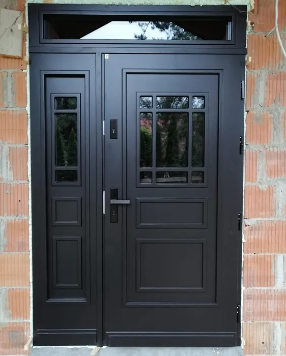 RAL Classic  Jet black front door paint