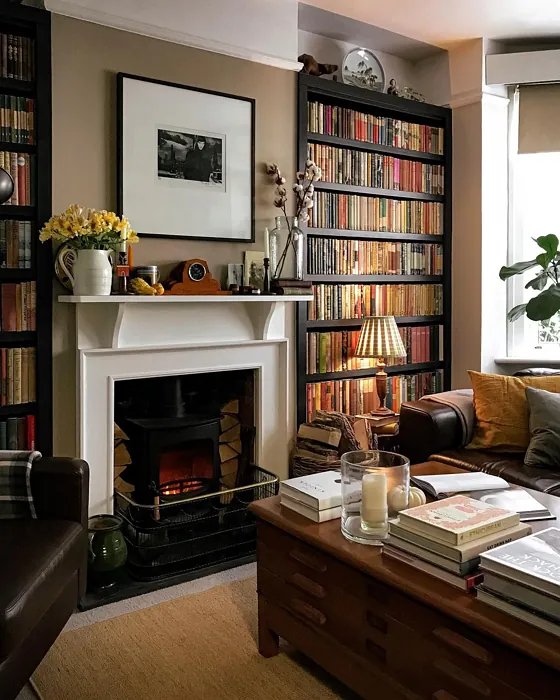 Farrow and Ball Jitney living room interior