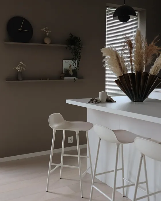 Jotun Nutmeg kitchen paint