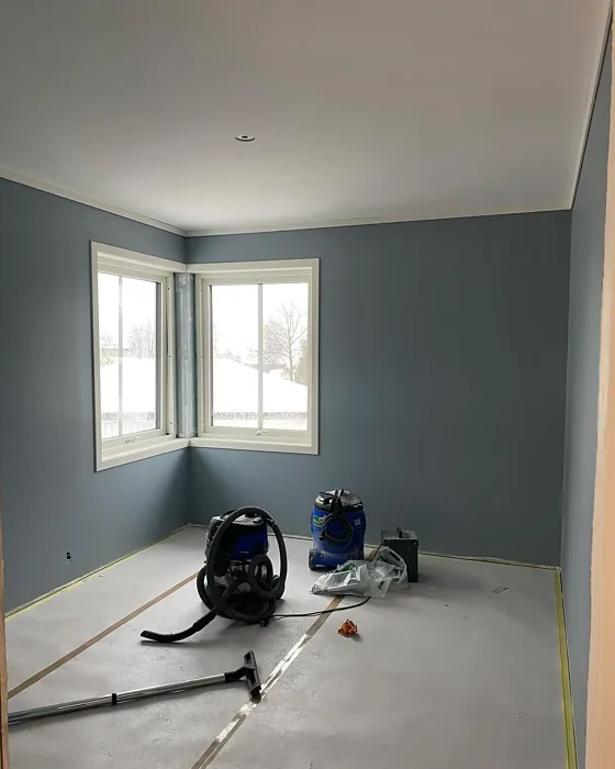 Ocean Air wall paint makeover