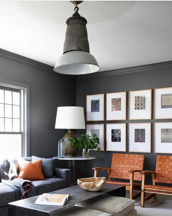 Bm Kendall Charcoal Living Room