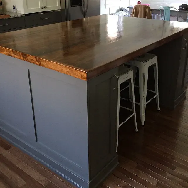 Benjamin Moore Kendall Charcoal Kitchen Cabinets