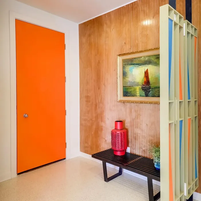 Knockout Orange door color