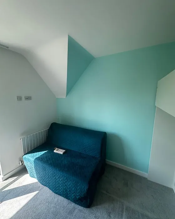 Dulux Lagoon Falls accent wall 