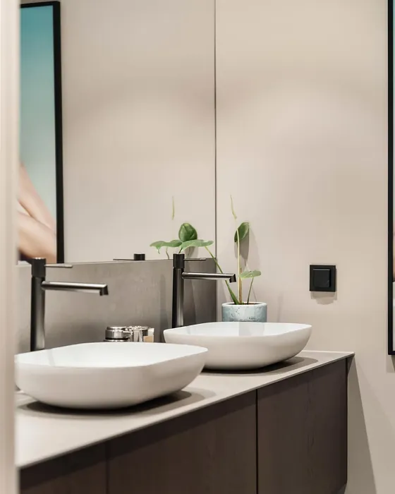 Jotun Lavender Touch bathroom color