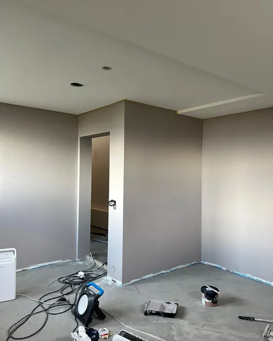 Lavender Touch wall paint makeover