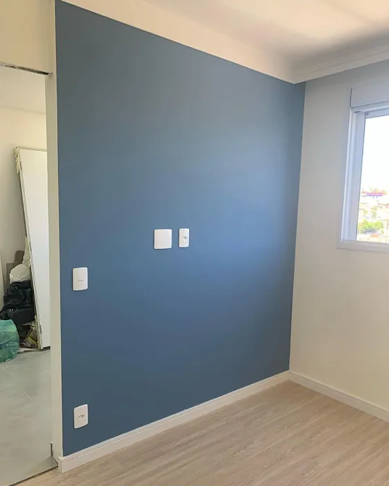 Leisure Blue Accent Wall