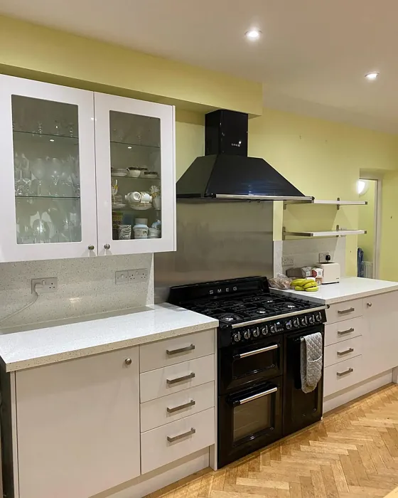 Dulux Lemon Spirit kitchen paint