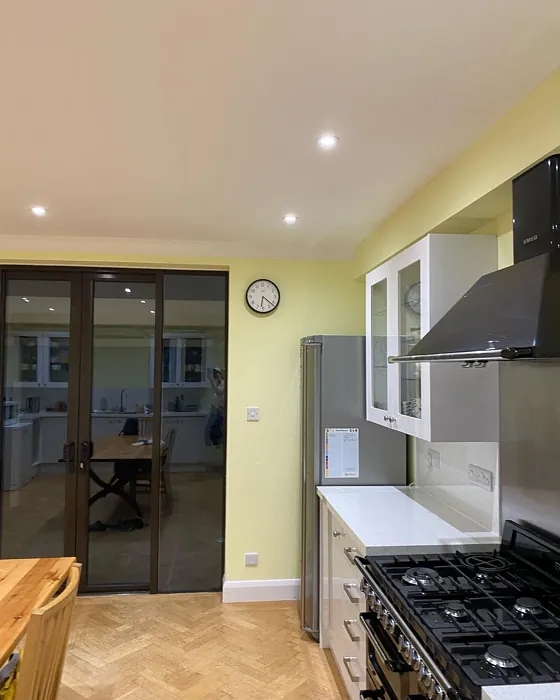 Dulux Lemon Spirit kitchen interior