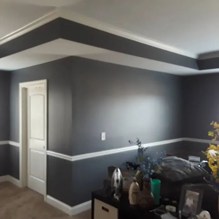 Behr Liberty Bell Gray wall paint review