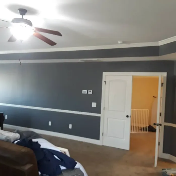 Behr Liberty Bell Gray wall paint color review