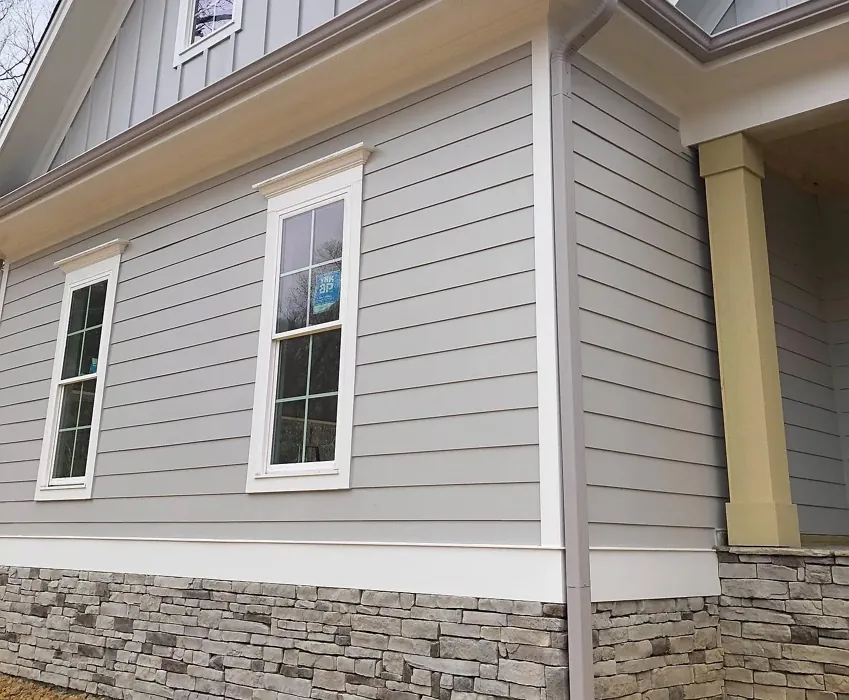 SW Light French Gray house exterior paint review