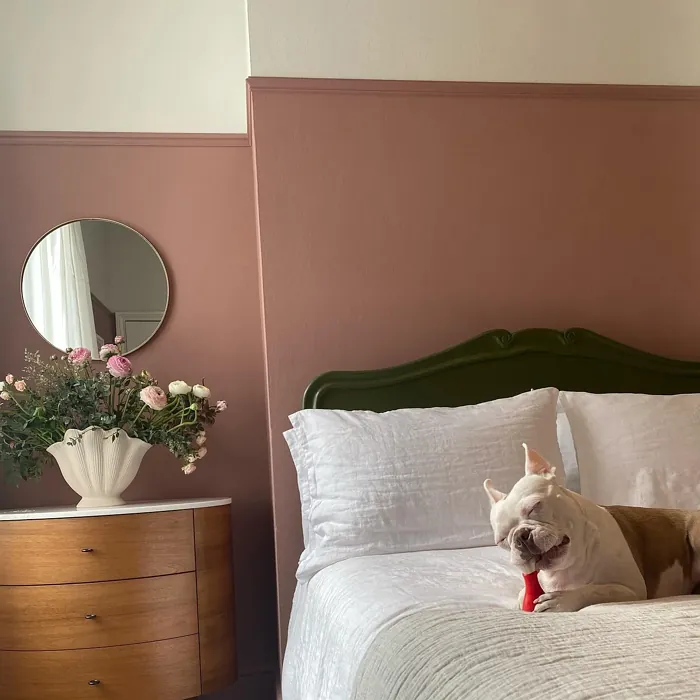 Little Greene Blush bedroom color