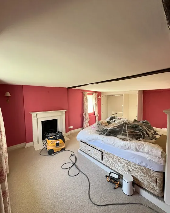 Little Greene Carmine bedroom paint review