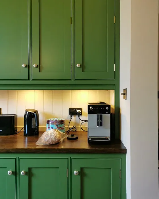 Little Greene Hopper 297 kitchen cabinets