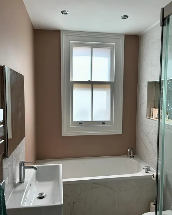 Little Greene Mochi bathroom color