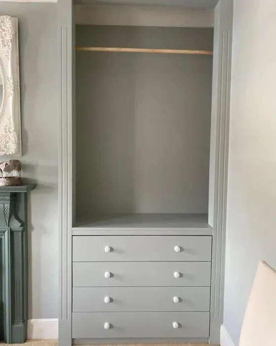 Little Greene Pearl Colour - Dark painted storage review