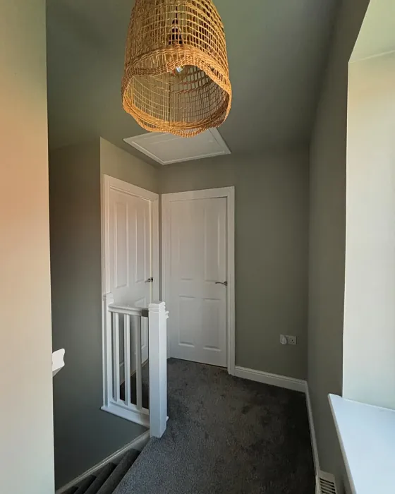 Little Greene Pearl Colour - Dark hallway 