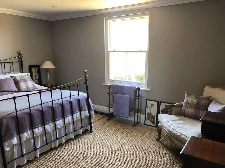 Little Greene Perennial Grey 245 bedroom