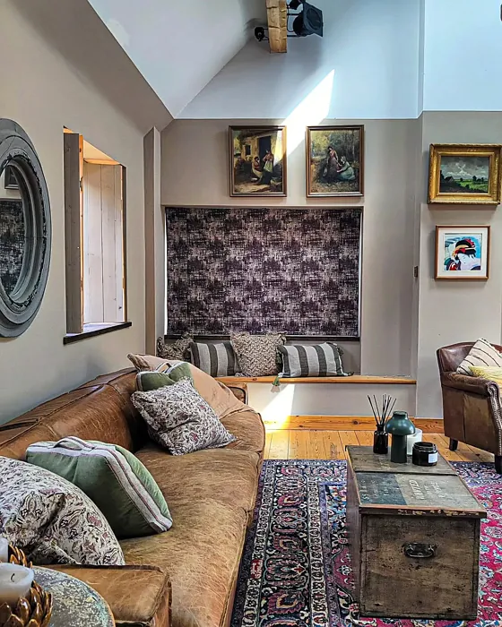 Roman Plaster living room inspiration