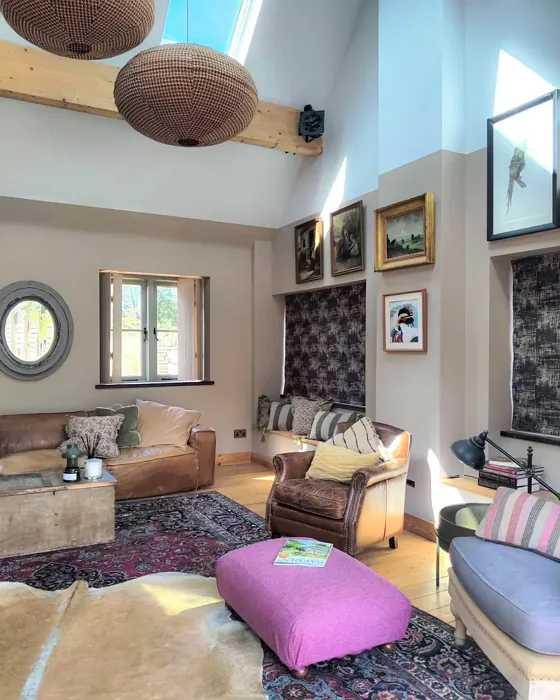 Little Greene Roman Plaster living room interior