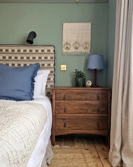 Little Greene Windmill Lane boho bedroom 