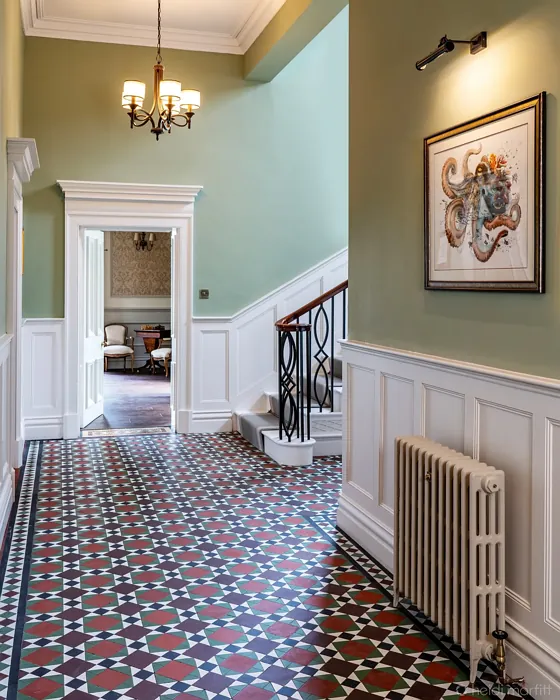 Little Greene Windmill Lane hallway 