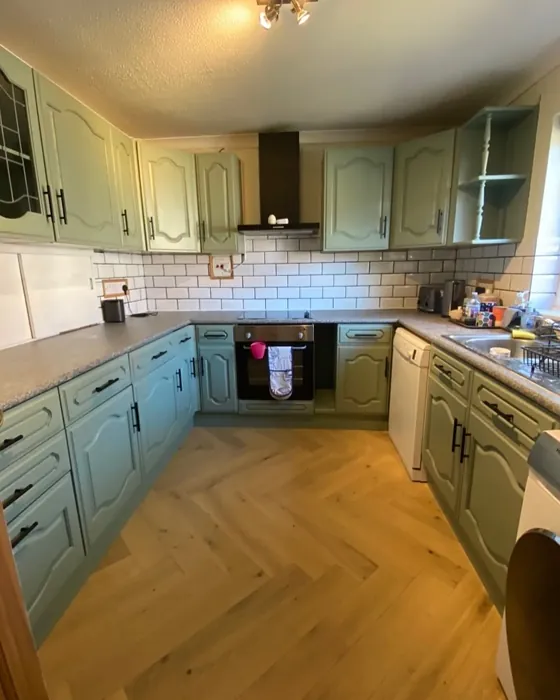 Little Greene Windmill Lane kitchen cabinets color