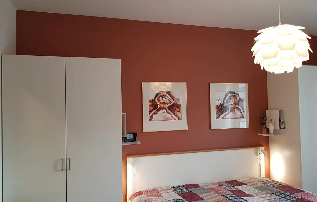 Jotun Lively Red bedroom paint