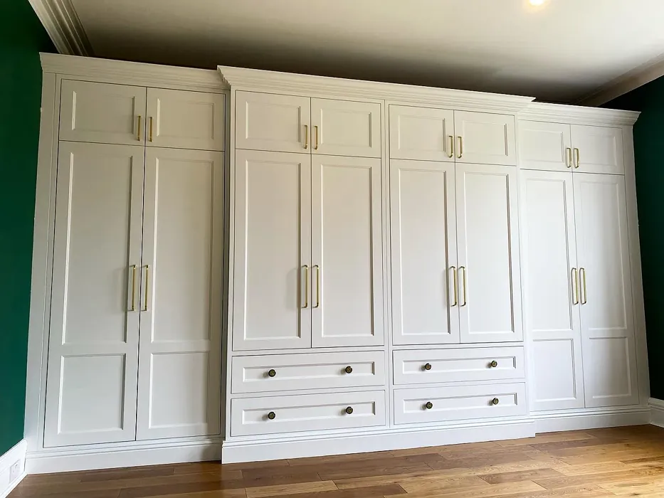 Little Greene Loft White painted storage paint review