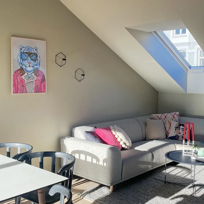 Jotun Lucerne scandinavian living room inspiration