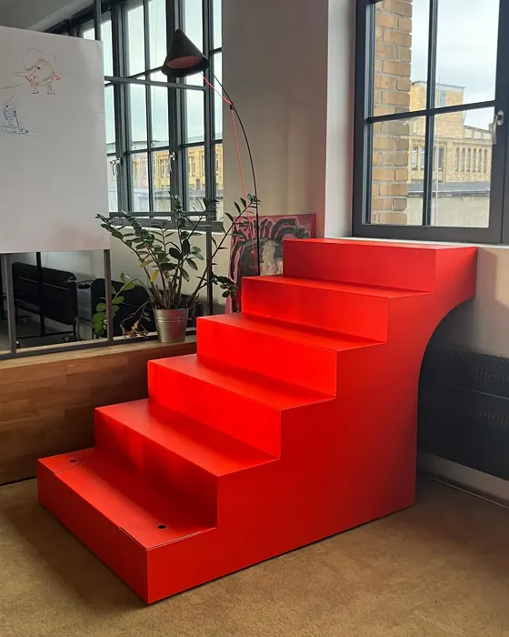 RAL Classic  Luminous orange stairs color