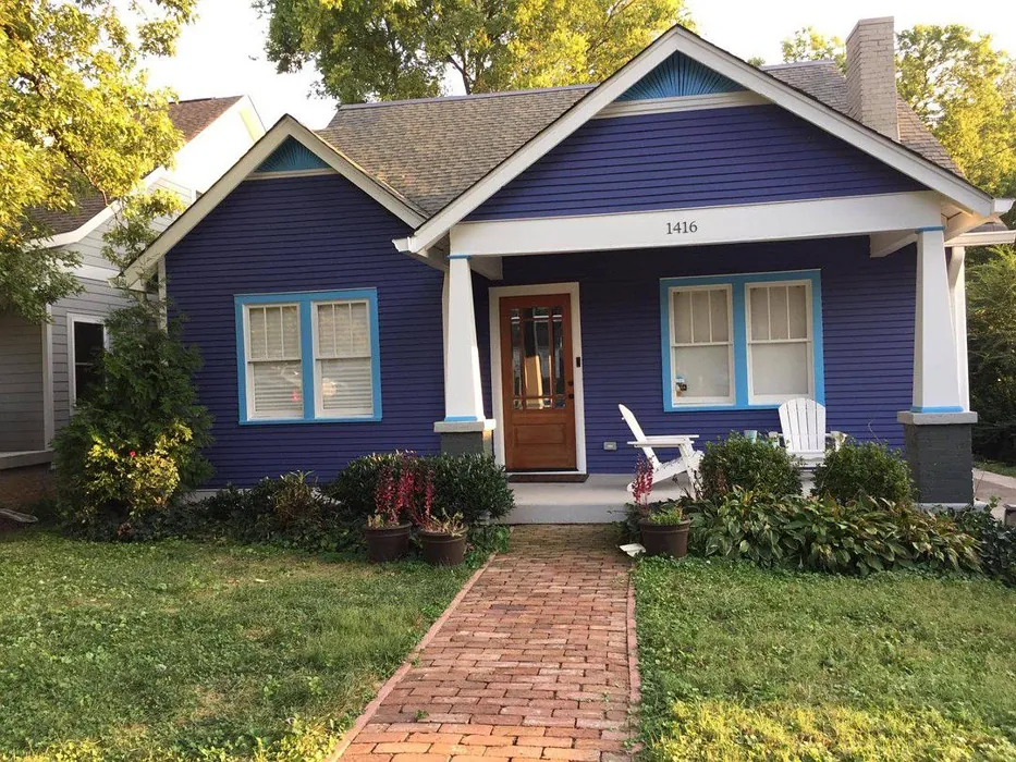 Sherwin Williams Luxe Blue Exterior