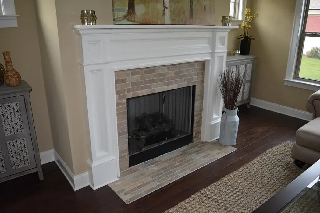 Sherwin Williams Macadamia living room color