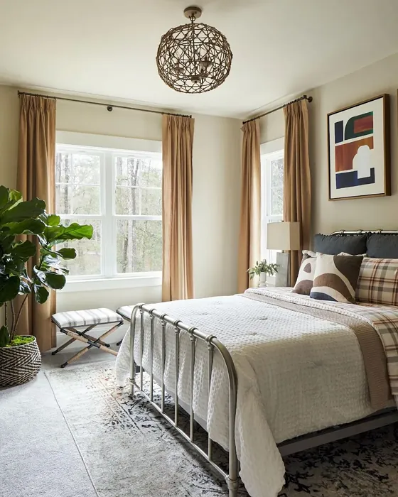 Sherwin Williams Maison Blanche cozy bedroom color