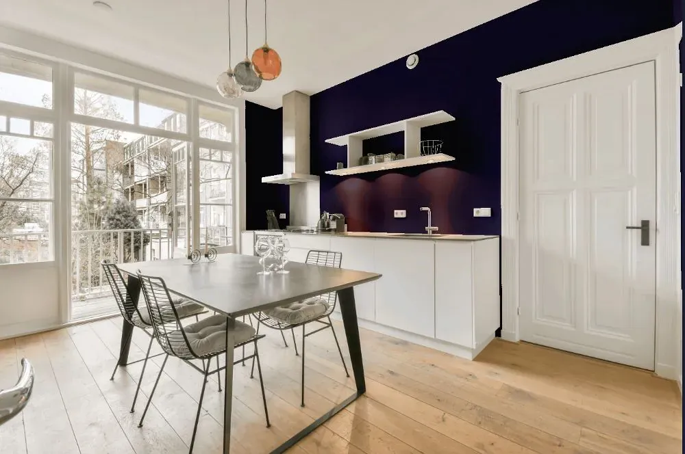 Sherwin Williams Majestic Purple kitchen review