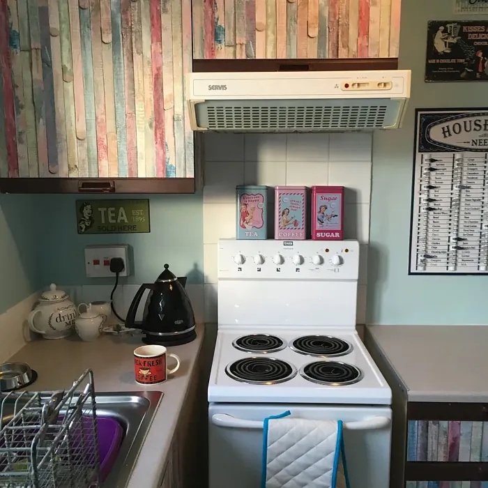 Dulux Mint Macaroon kitchen paint review