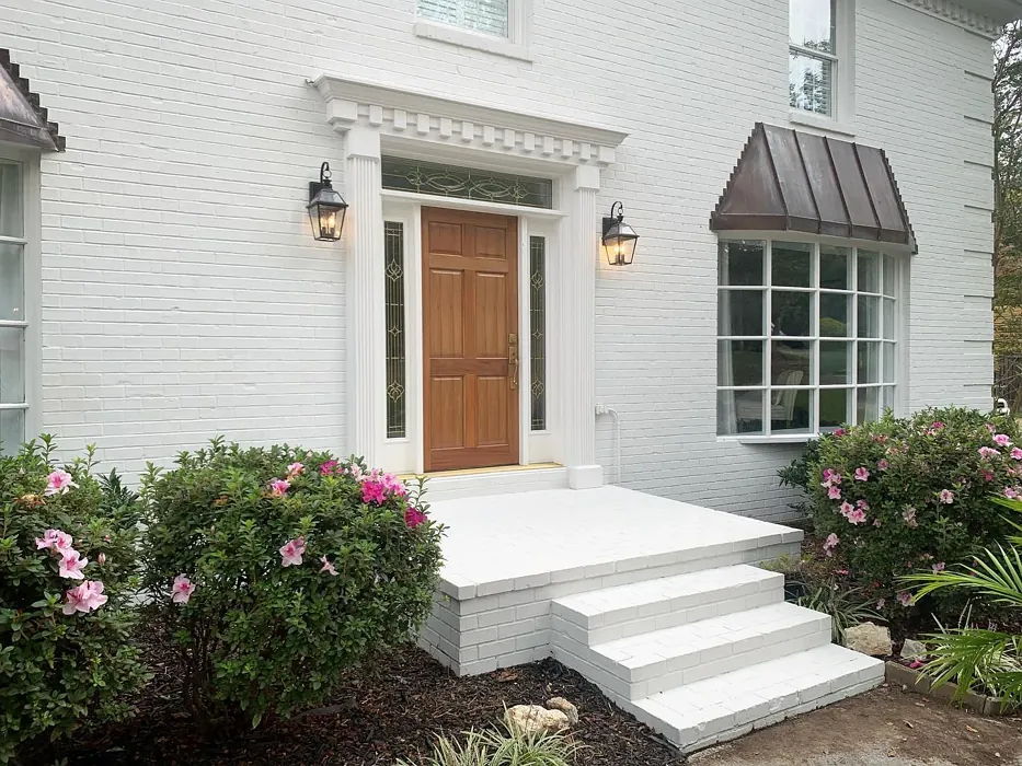 Sherwin Williams Moderne White Exterior Paint