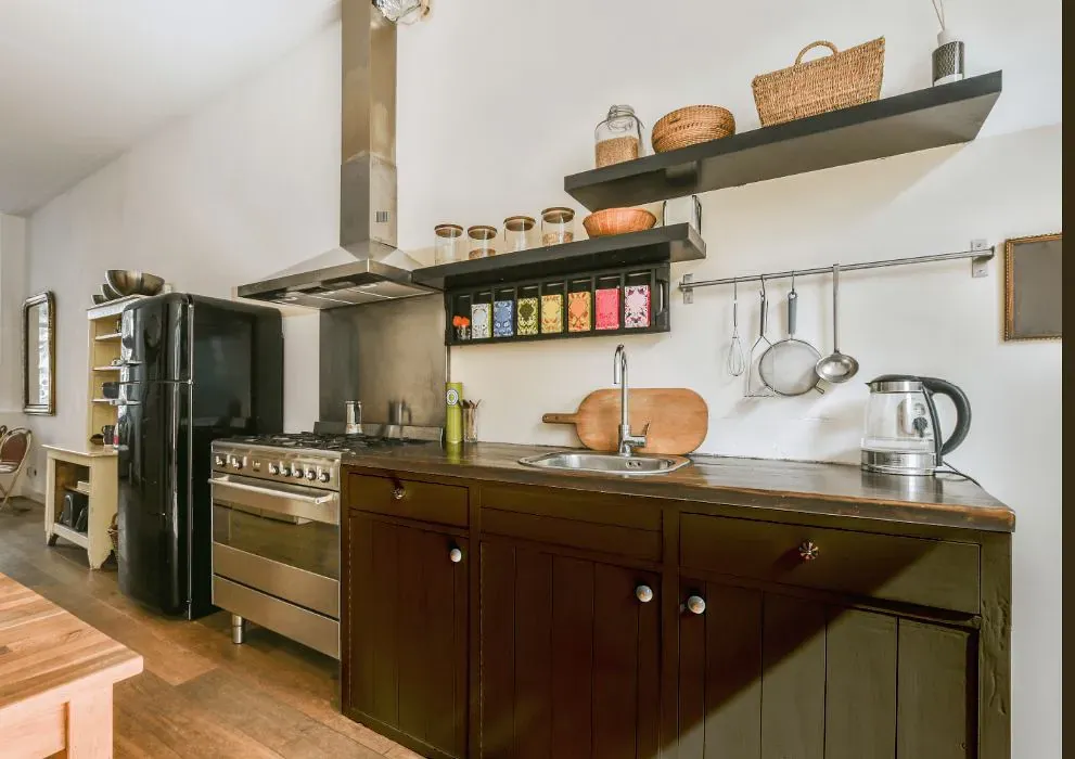 Sherwin Williams Momentum kitchen cabinets