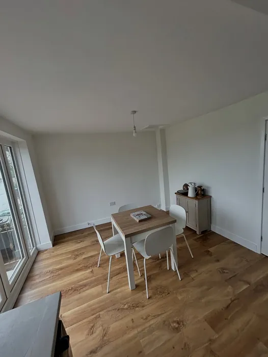 Dulux Moon Shimmer dining room interior
