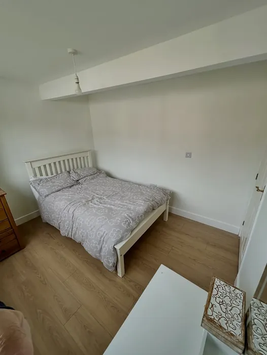 Dulux Moon Shimmer bedroom interior