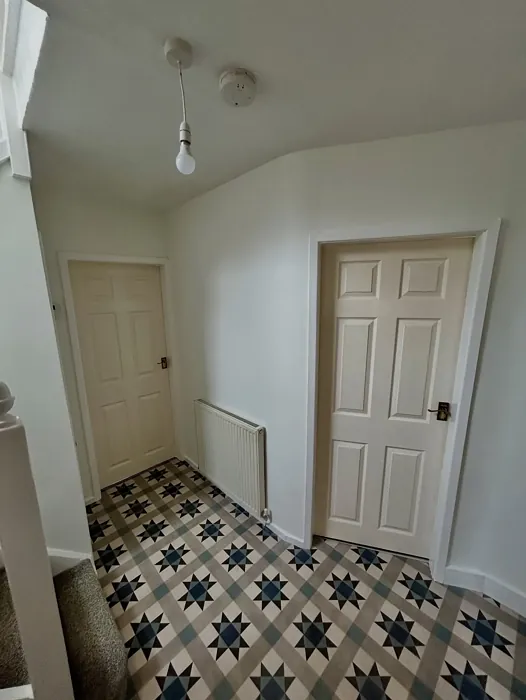 Dulux Moon Shimmer hallway paint