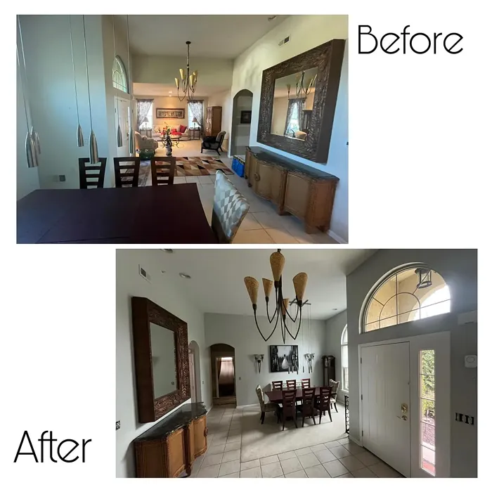 SW 9630 dining room makeover