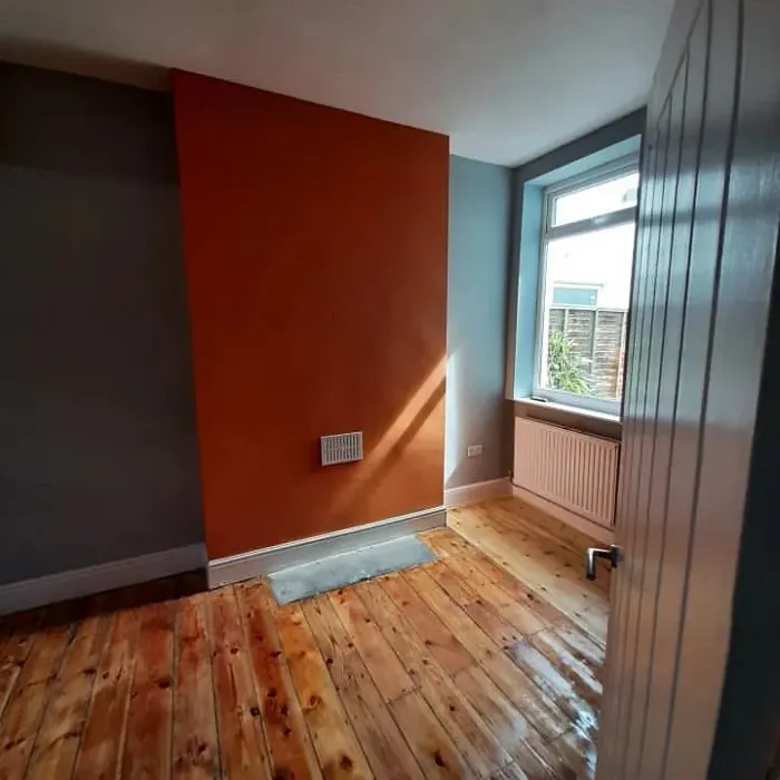 Moroccan Flame living room fireplace color