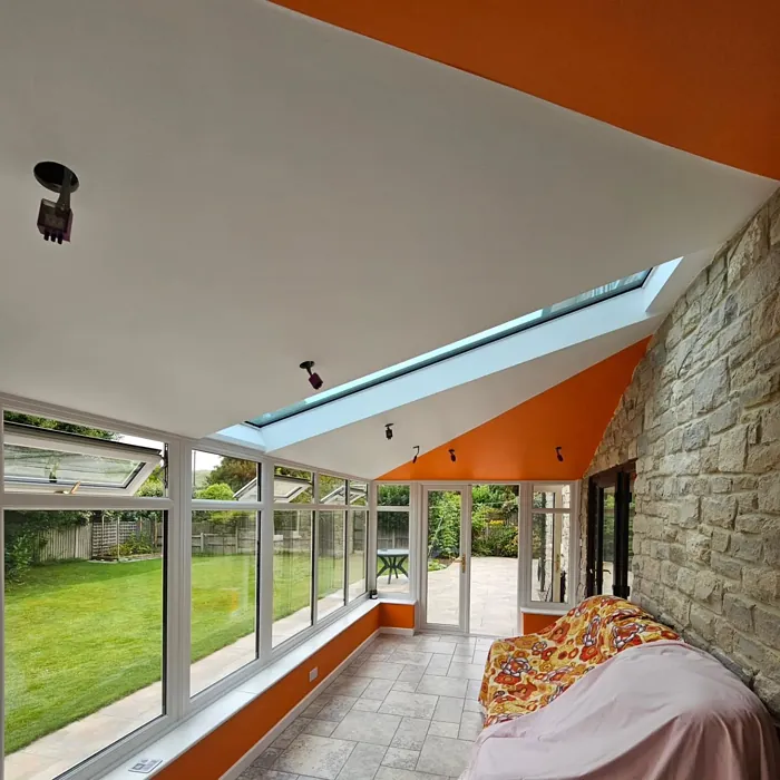 Dulux Moroccan Flame wall paint 