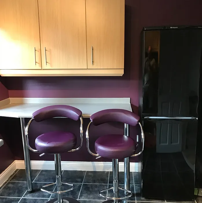 Dulux Mulberry Burst kitchen paint review