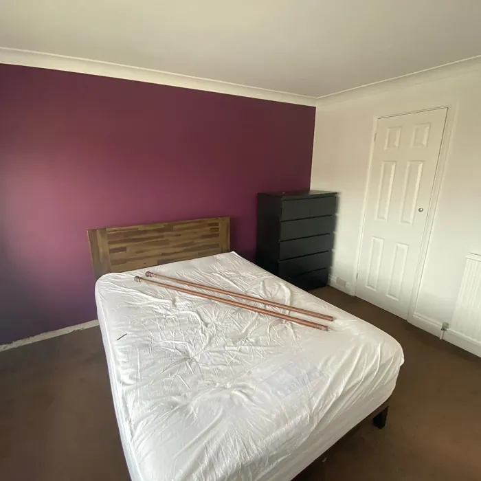 Dulux 10RR 09/150 bedroom accent wall