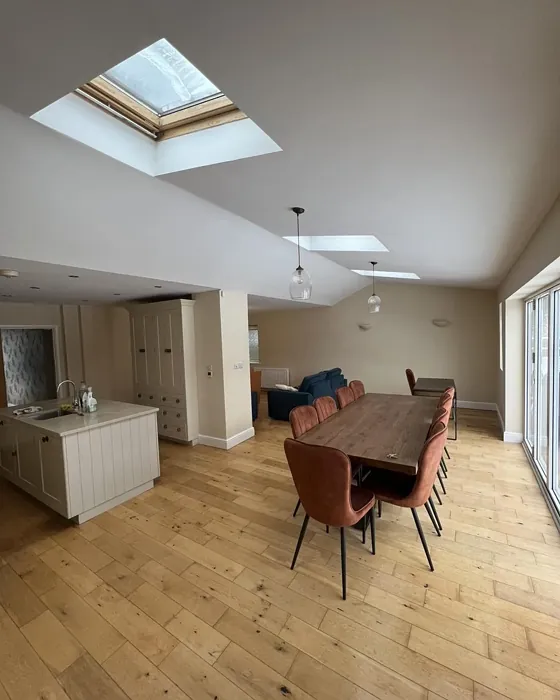 Dulux Natural Wicker dining room 