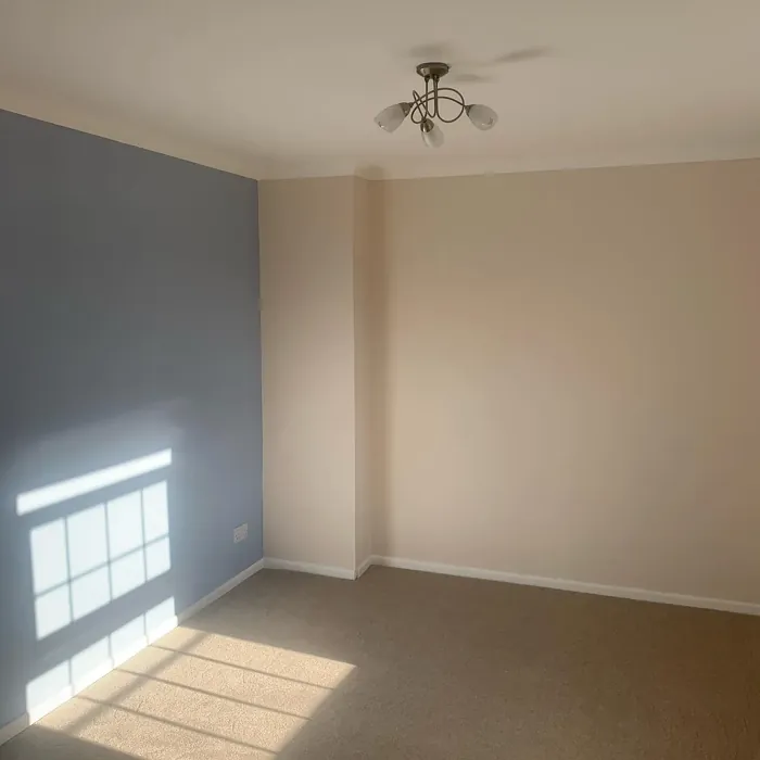 Dulux Natural Wicker wall paint makeover